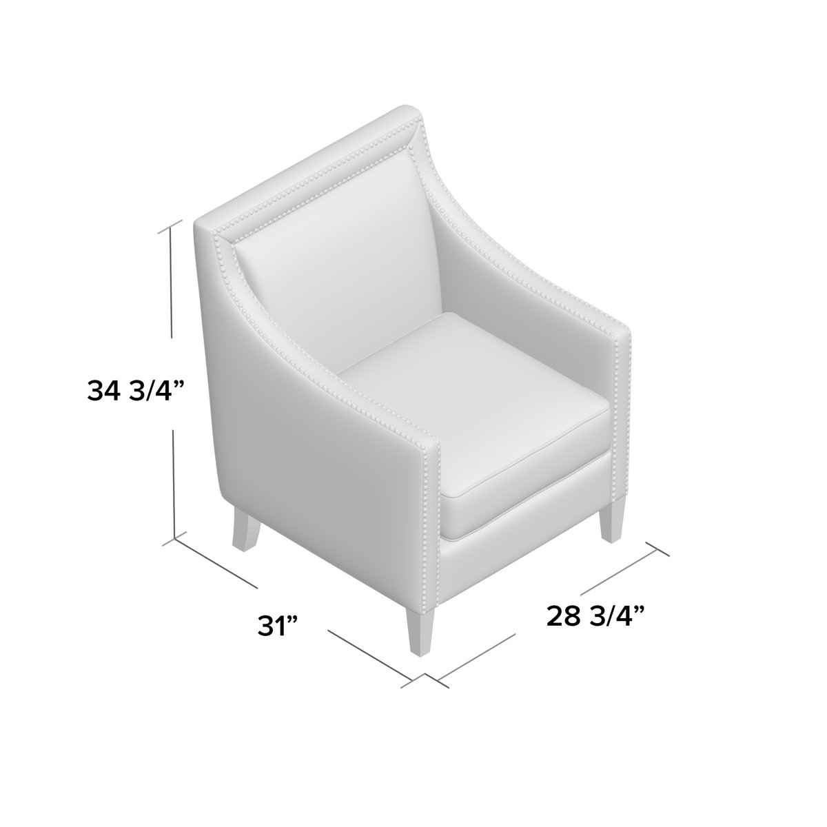 Three Posts™ Emberly 28.7'' Wide Armchair & Reviews Wayfair